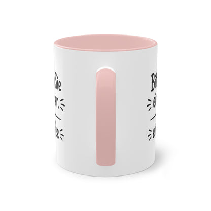 Tasse „Bitte ziehen Sie eine Nummer. Oder einen Kaffee.“ – Humorvolle Behördentasse